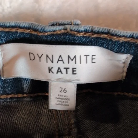 433-Dynamite High Rise Blue Jeans‎ - Picture 2 of 6